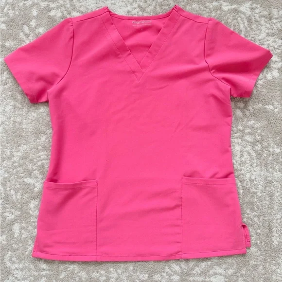 Mandala performance azalea *discontinued* v neck top and jogger scrub set - Picture 2 of 8